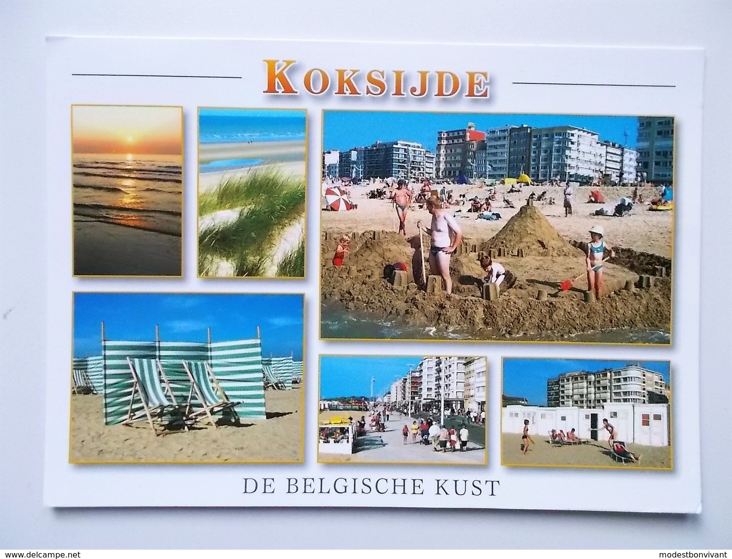 KOKSIJDE De Belgische Kust - Groeten Uit .....Bonjour De ... Greetings From ... Grüsse Aus ...  - NO REPRO - Koksijde