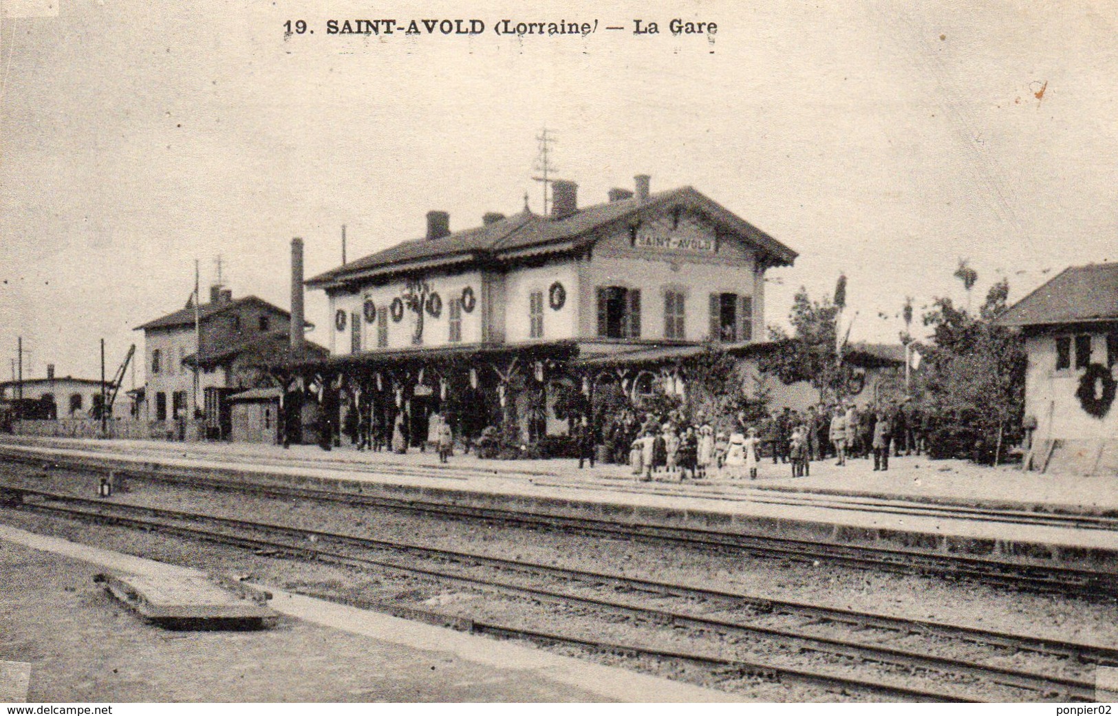 SAINT AVOLD   La Gare - Saint-Avold