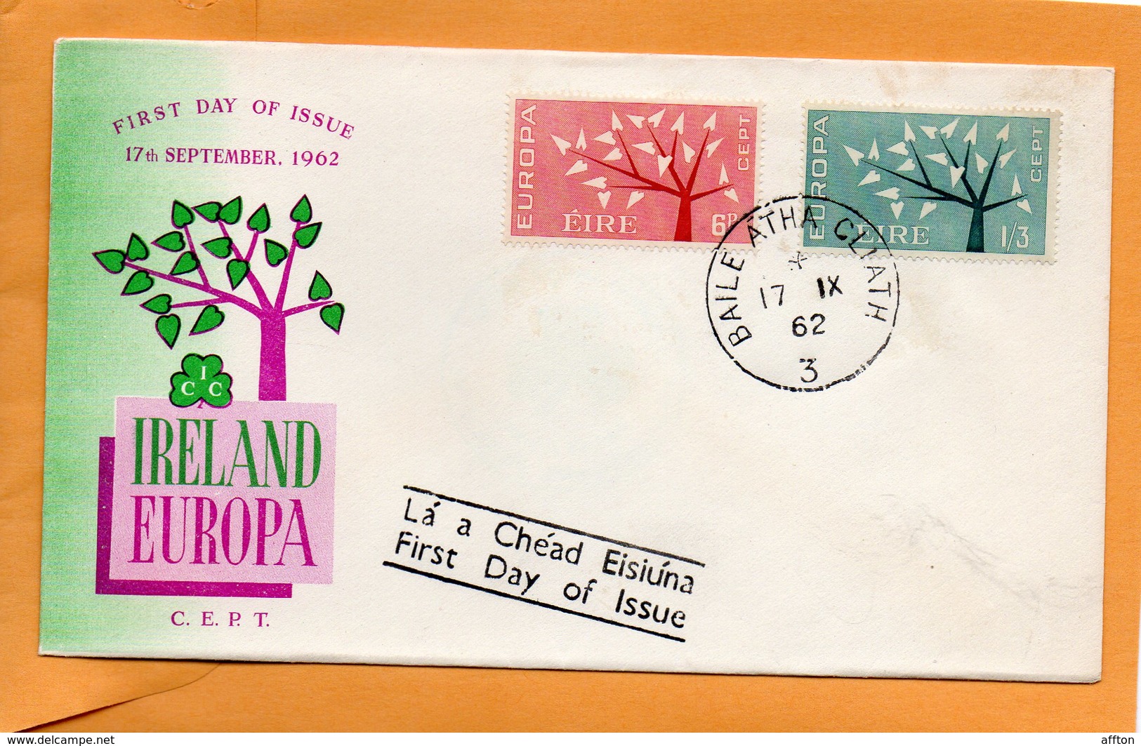 Ireland 1962 FDC - FDC