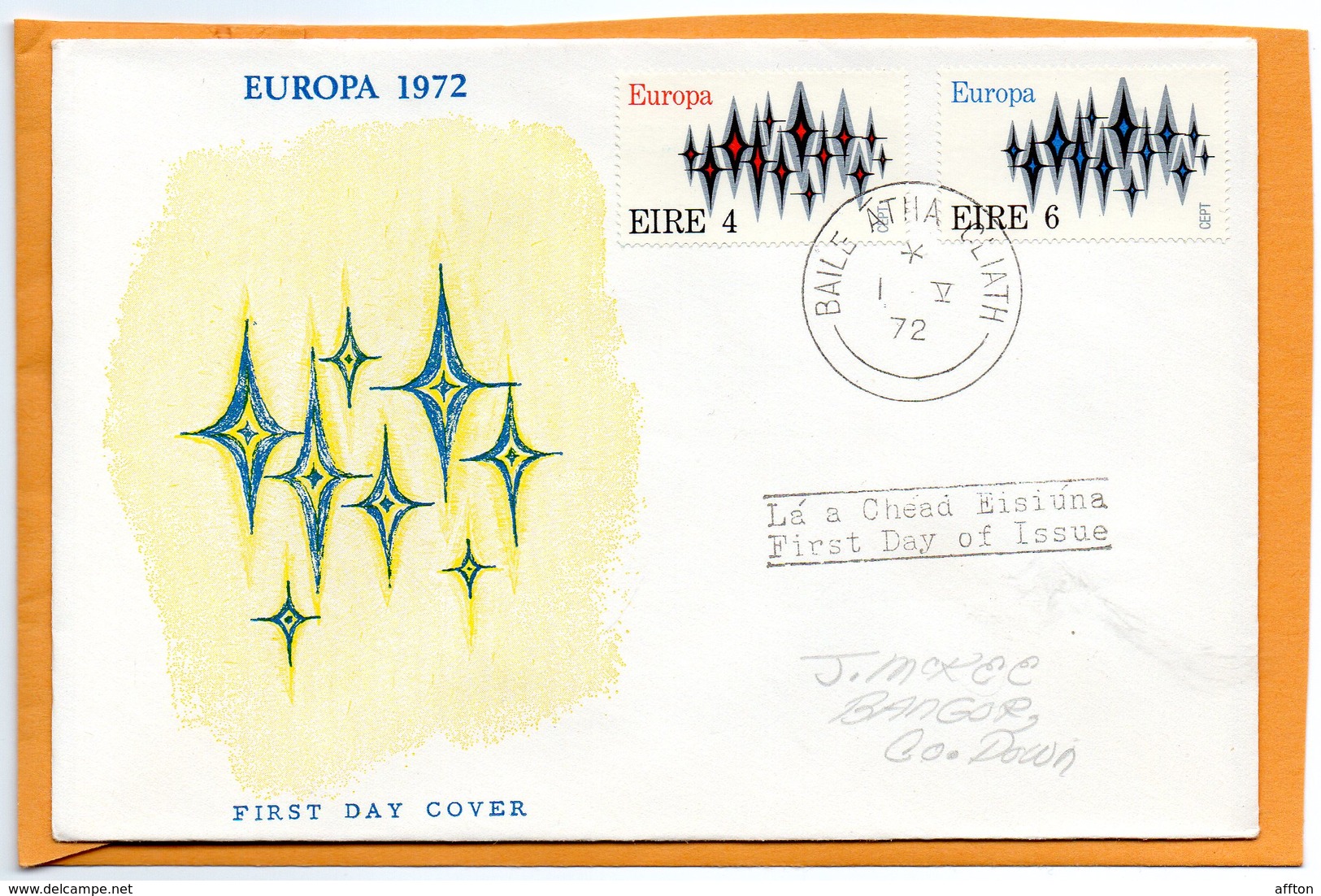 Ireland 1972 FDC - FDC