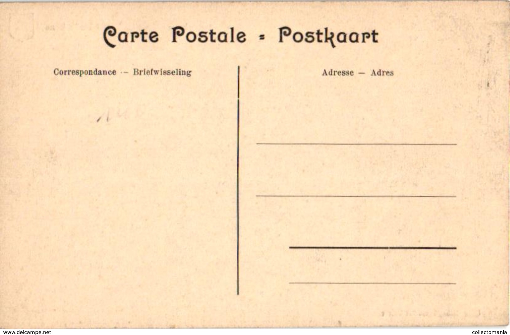 3 Oude Postkaarten   EDEGEM  Edeghem  Villa De Vlinderkens   Uitg.   Bongartz 1907  Zicht In Den Hof - Edegem