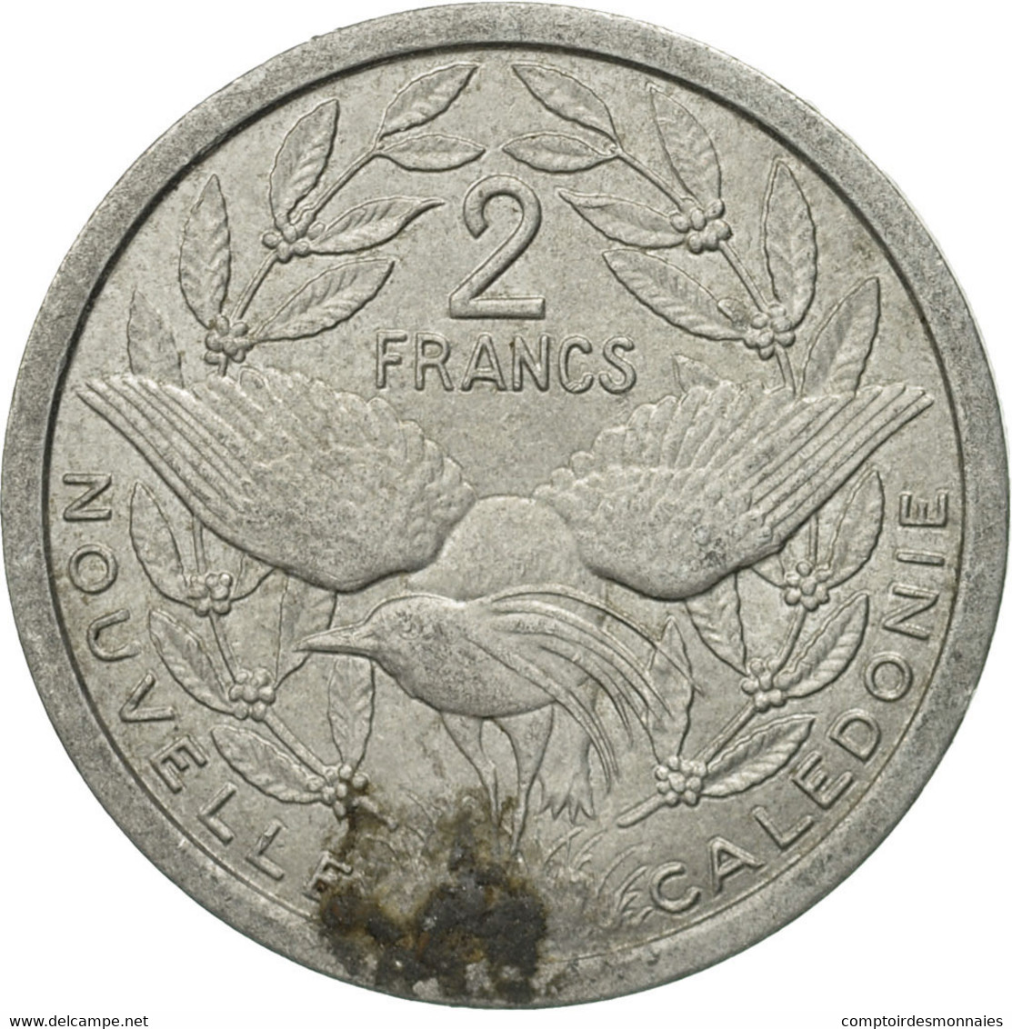 Monnaie, Nouvelle-Calédonie, 2 Francs, 1982, Paris, TB, Aluminium, KM:14 - Neu-Kaledonien