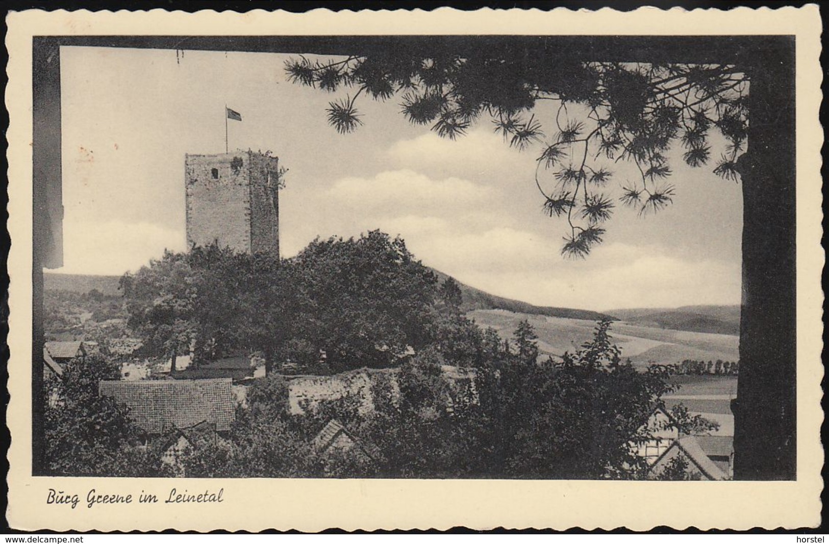 D-37547 Kreiensen - Burg Greene Im Leinetal - Blick Zur Bundesweihestätte - Bad Gandersheim