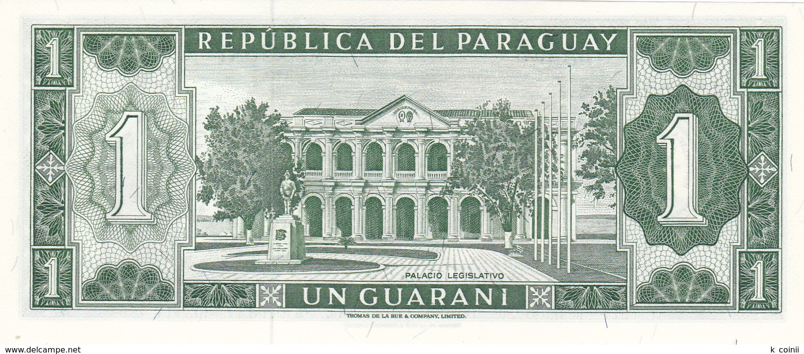 Paraguay - 1 Guarani 1952 - UNC - Paraguay