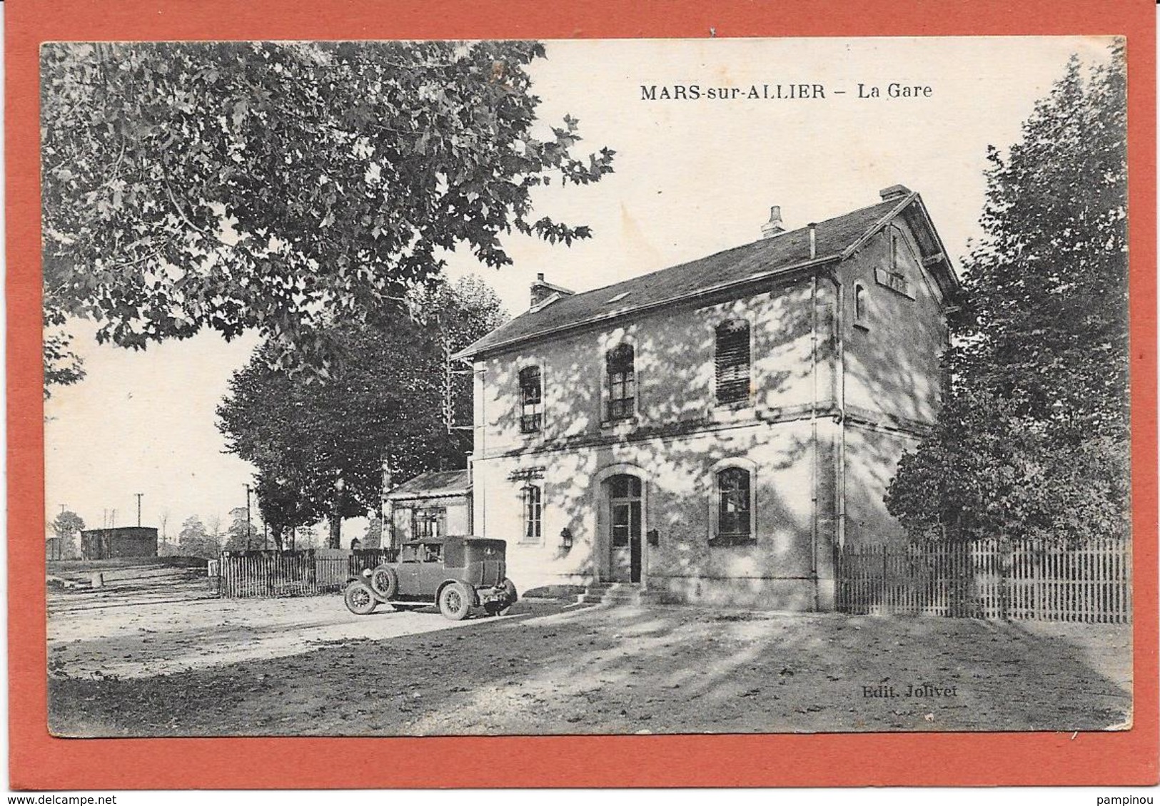 58 MARS SUR ALLIER - La Gare Extérieur - Automobile - Otros & Sin Clasificación