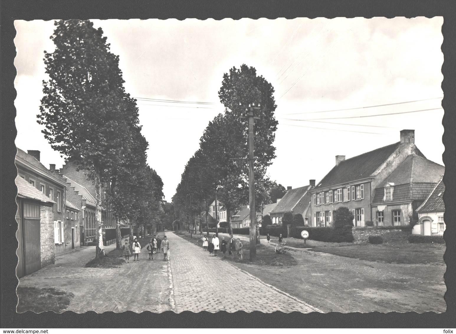 Poeke - Kasteelstraat (pastorie) - Nieuwstaat - Fotokaart - Geanimeerd - Aalter