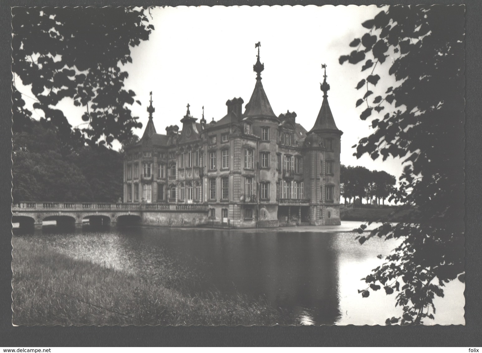 Poeke - Kasteel (achterzijde) - Nieuwstaat - Fotokaart - Aalter