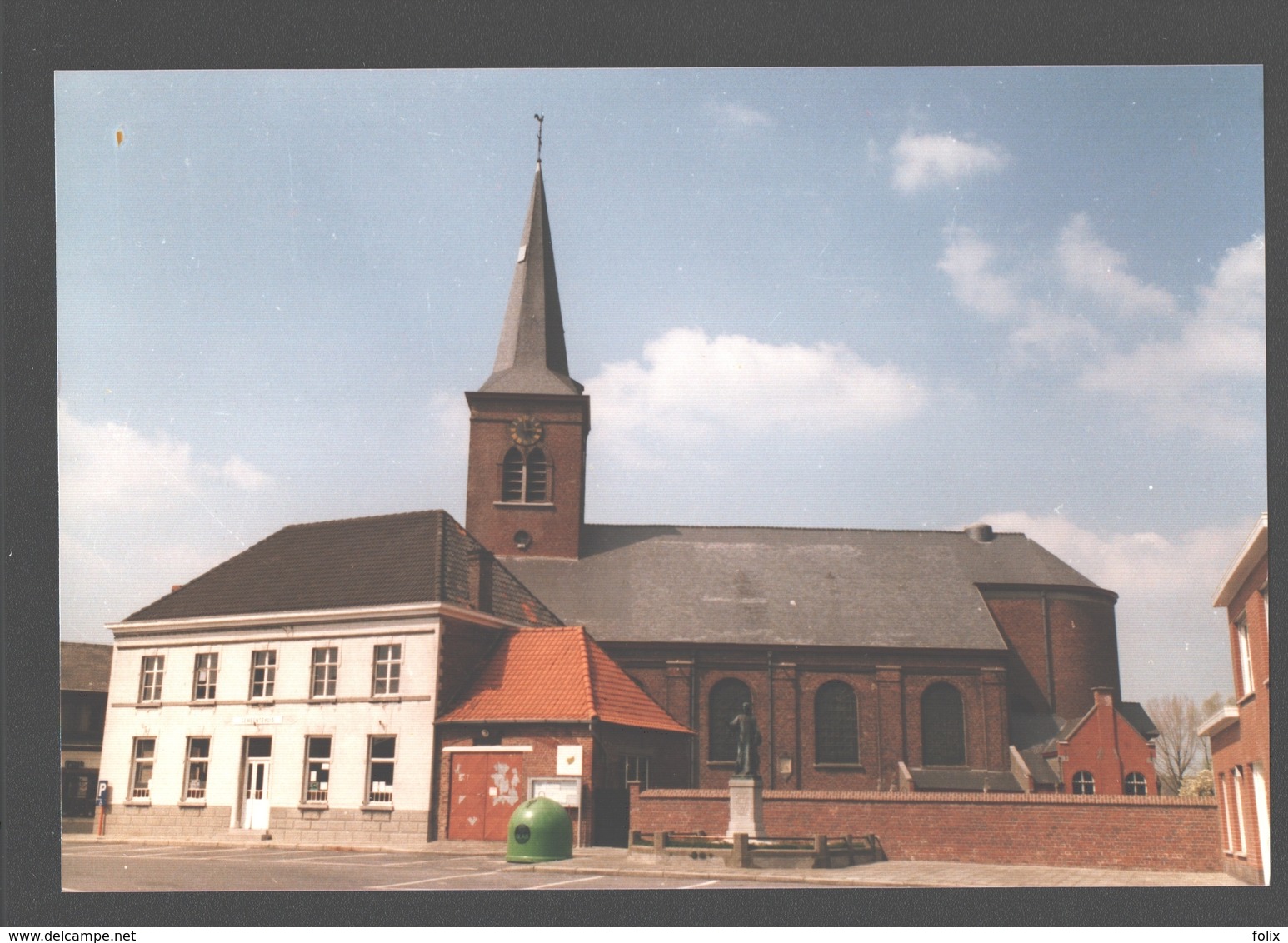 Poeke - Kerk - Originele Foto - Aalter