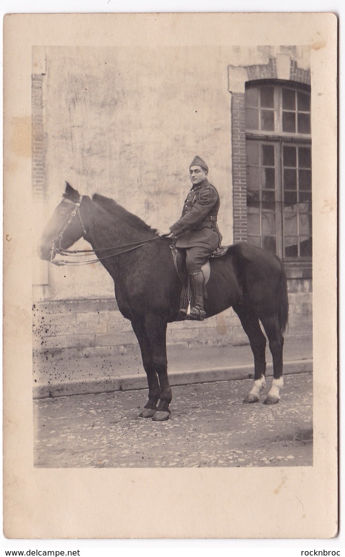 Militaria Cavalier Soldat à Identifier - Guerre 1914-18