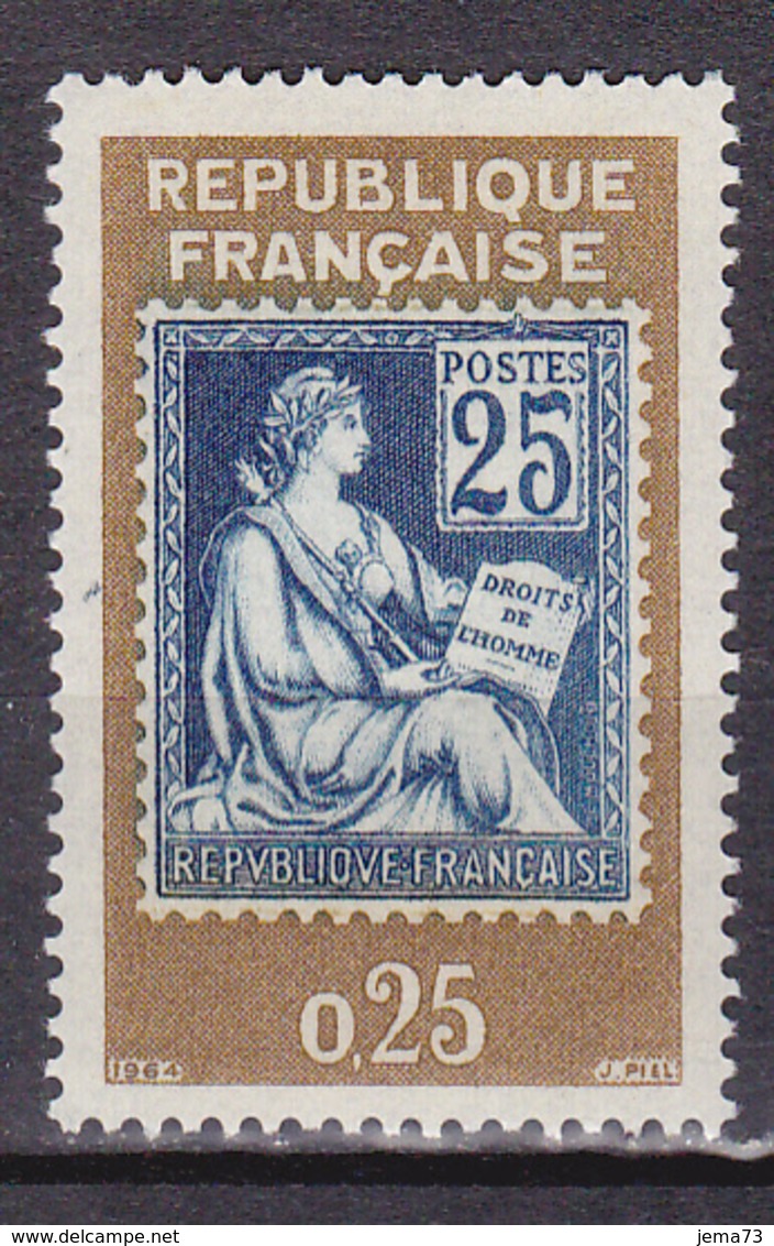 N° 1415 Exposition  Philatélique Internationale PHILATEC à Paris: Un Timbres Impeccable Neuf Sans Charnière - Neufs