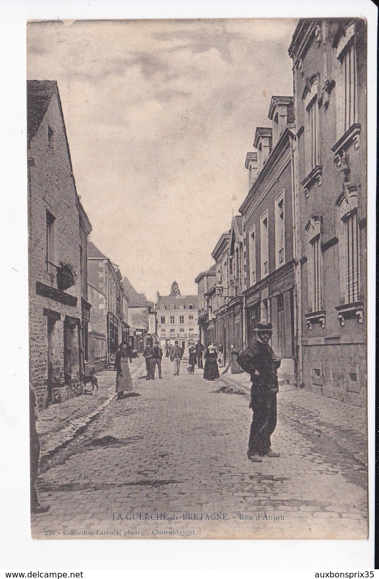 LA GUERCHE DE BRETAGNE - RUE D'ANJOU - 35 - La Guerche-de-Bretagne