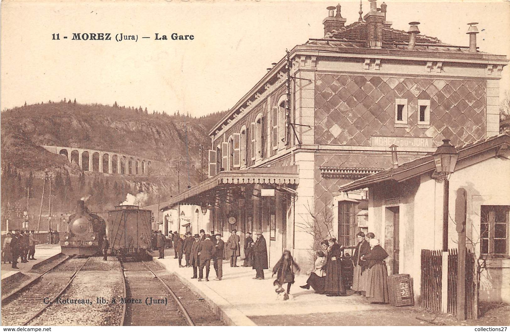 39-MOREZ- LA GARE - Morez