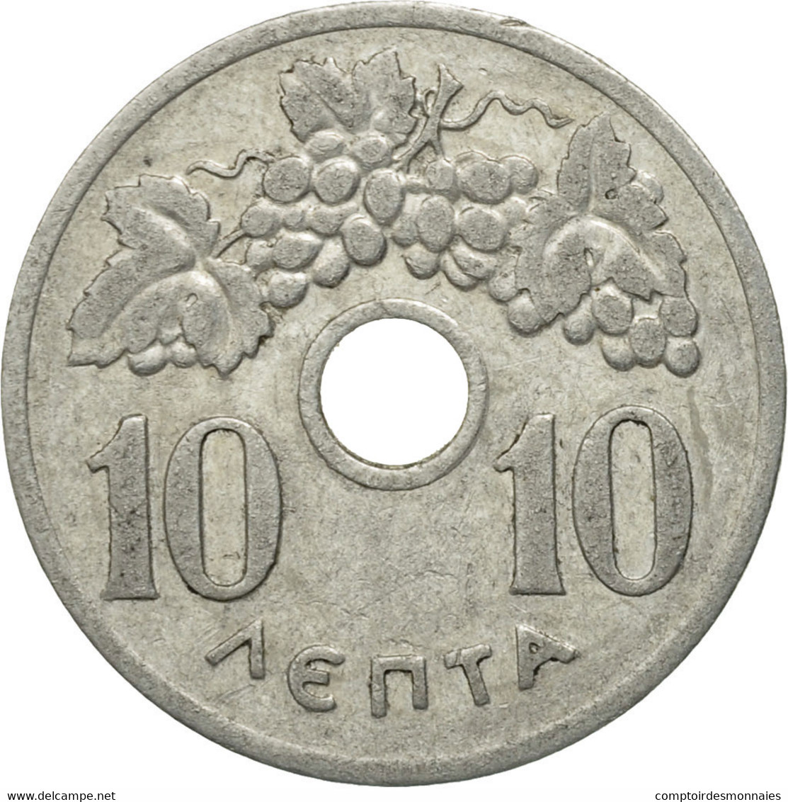 Monnaie, Grèce, 10 Lepta, 1959, TB+, Aluminium, KM:78 - Grèce