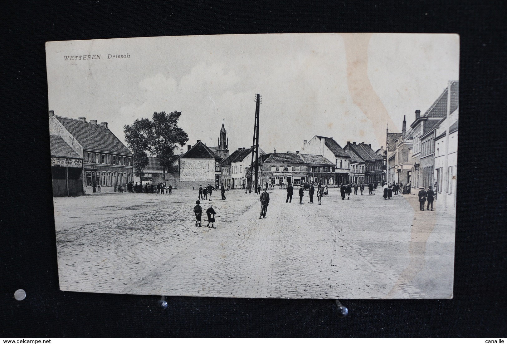 C/O - 323 / Flandre Orientale -  Wetteren, Place Du Driesch  / Circule 1923 - Wetteren