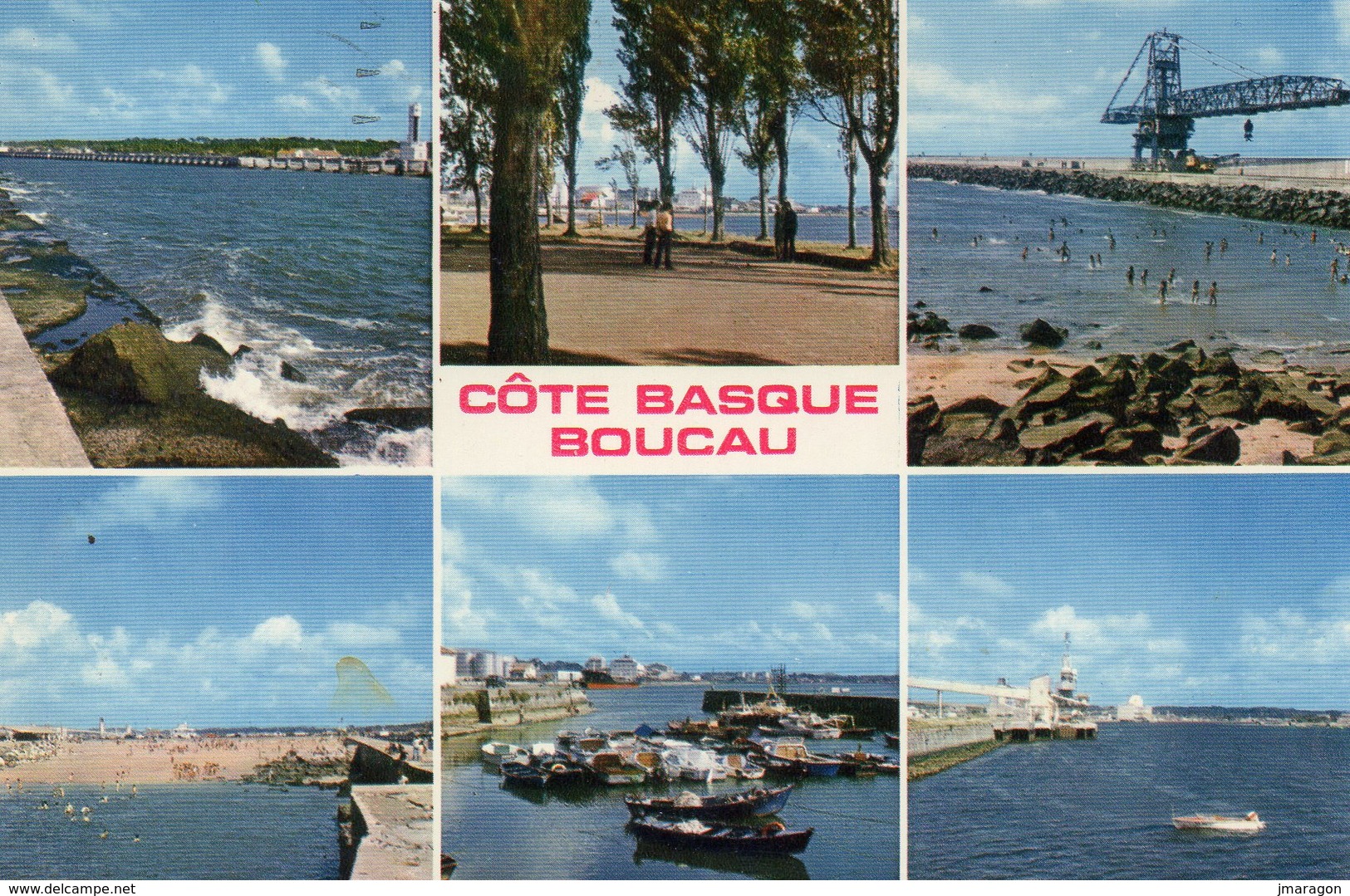 BOUCAU - Côte Boucau - Multivues - Cap 46 - écrite 1974 - Tbe - Boucau