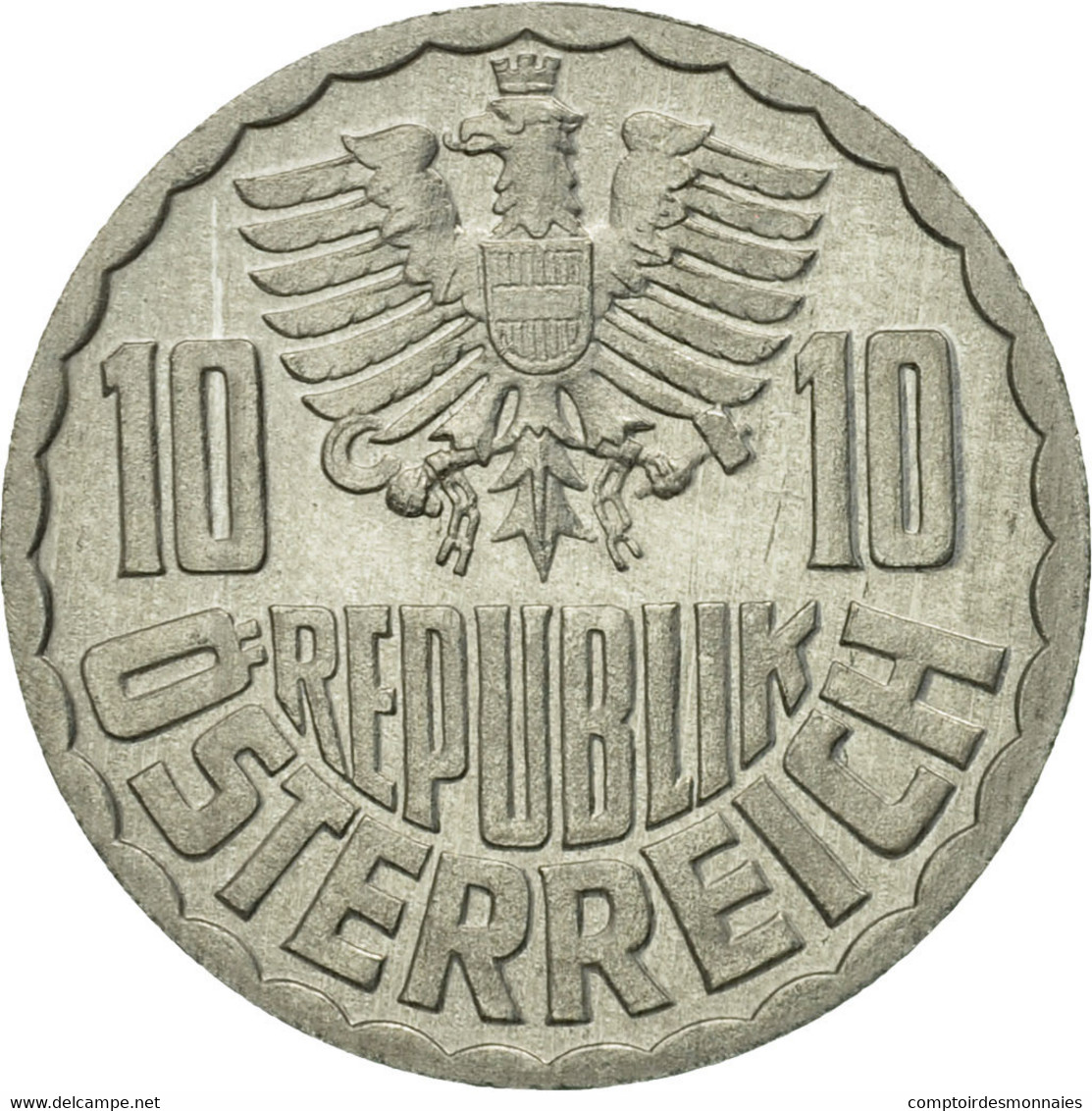Monnaie, Autriche, 10 Groschen, 1964, Vienna, SPL, Aluminium, KM:2878 - Autriche