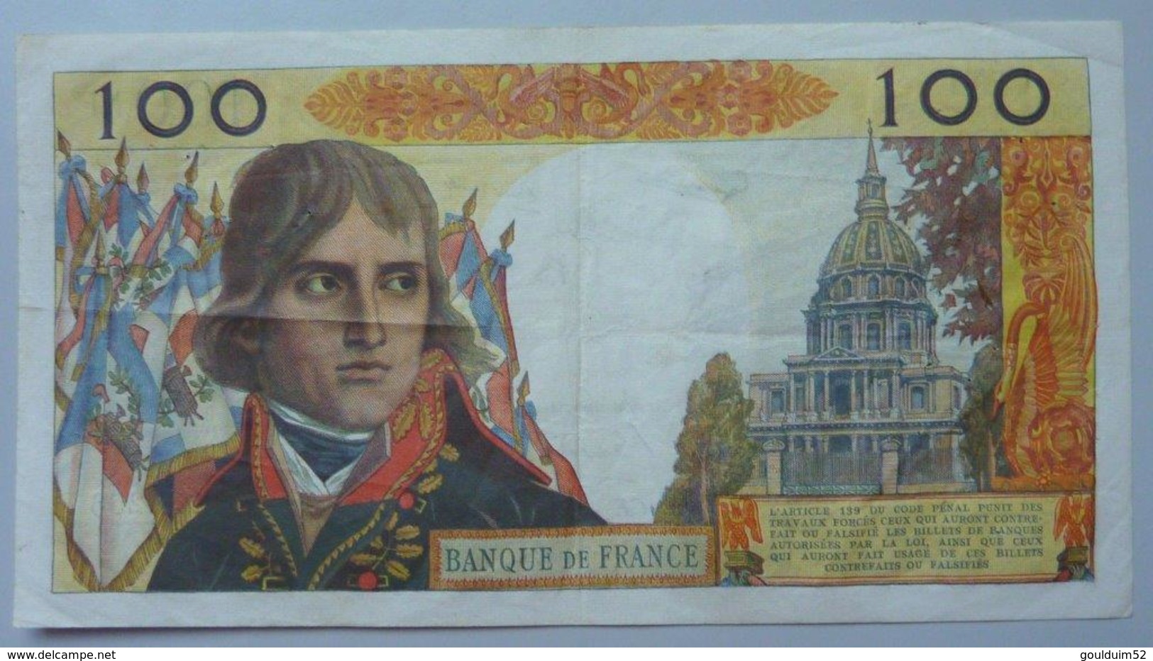 100 Nouveaux Francs 11.07.1963 - 100 NF 1959-1964 ''Bonaparte''