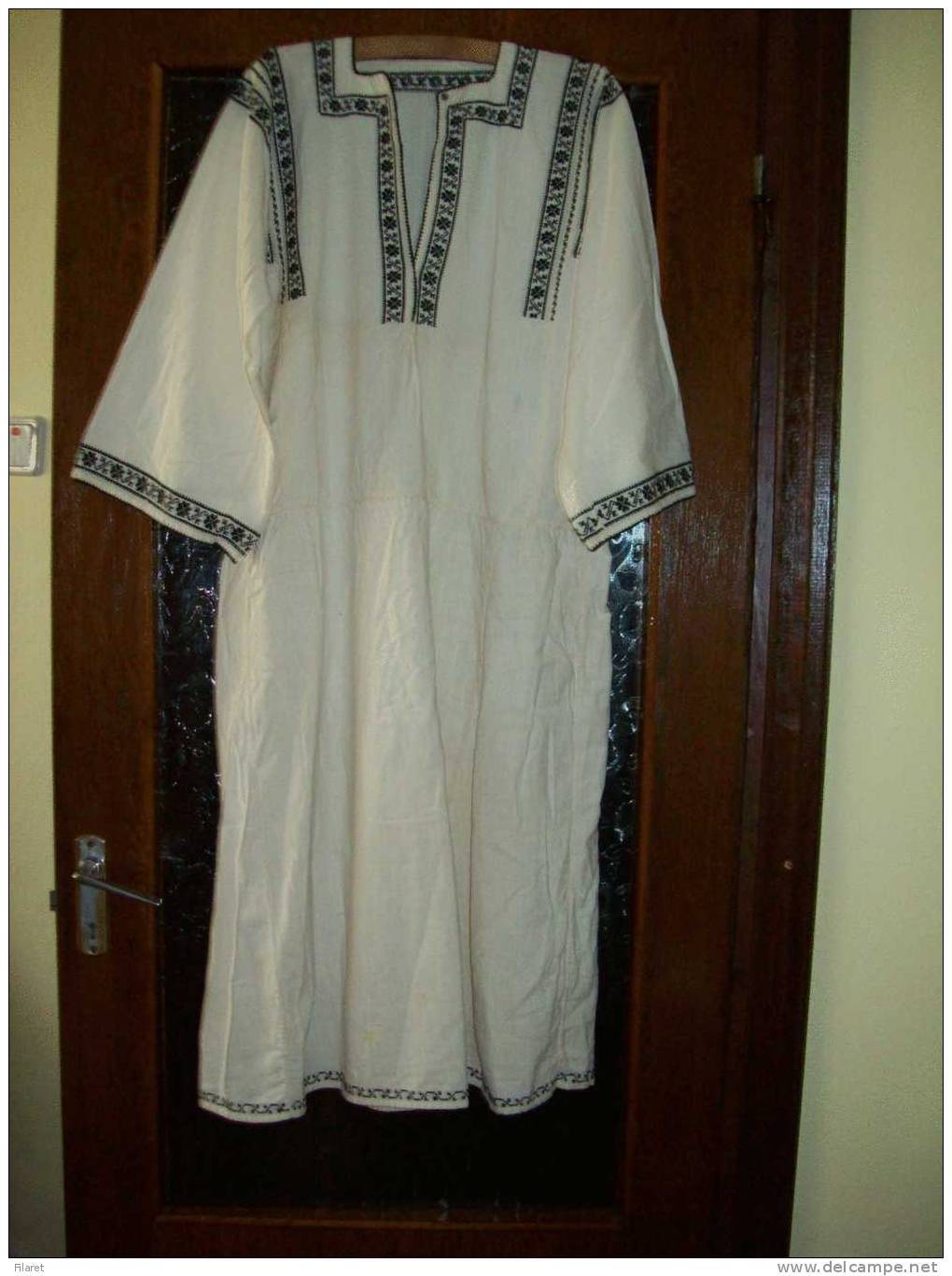 Romania-OLD OLTENIA FOLK NIGHTDRESS - Avant 1900