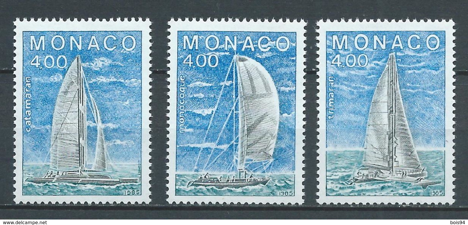 MONACO 1985 . N°s 1488 , 1489 Et 1490 . Neufs ** (MNH) - Neufs