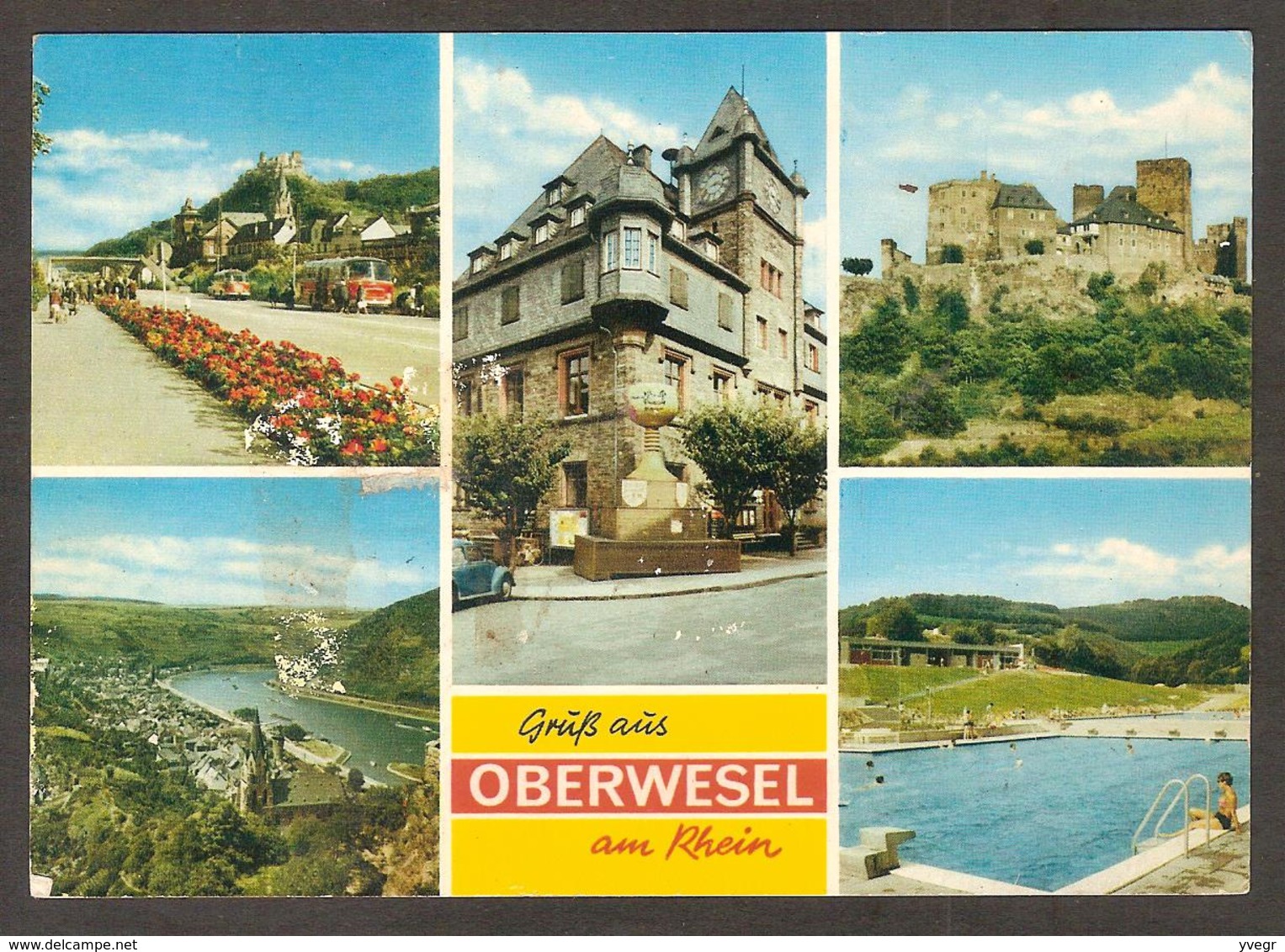 Allemagne - Multivues De OBERWESEL Am Rhein - Oberwesel