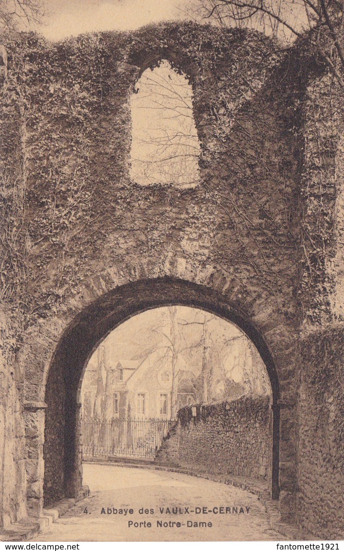 ABBAYE DES VAULX DE CERNAY  PORTE NOTRE DAME (dil396) - Vaux De Cernay