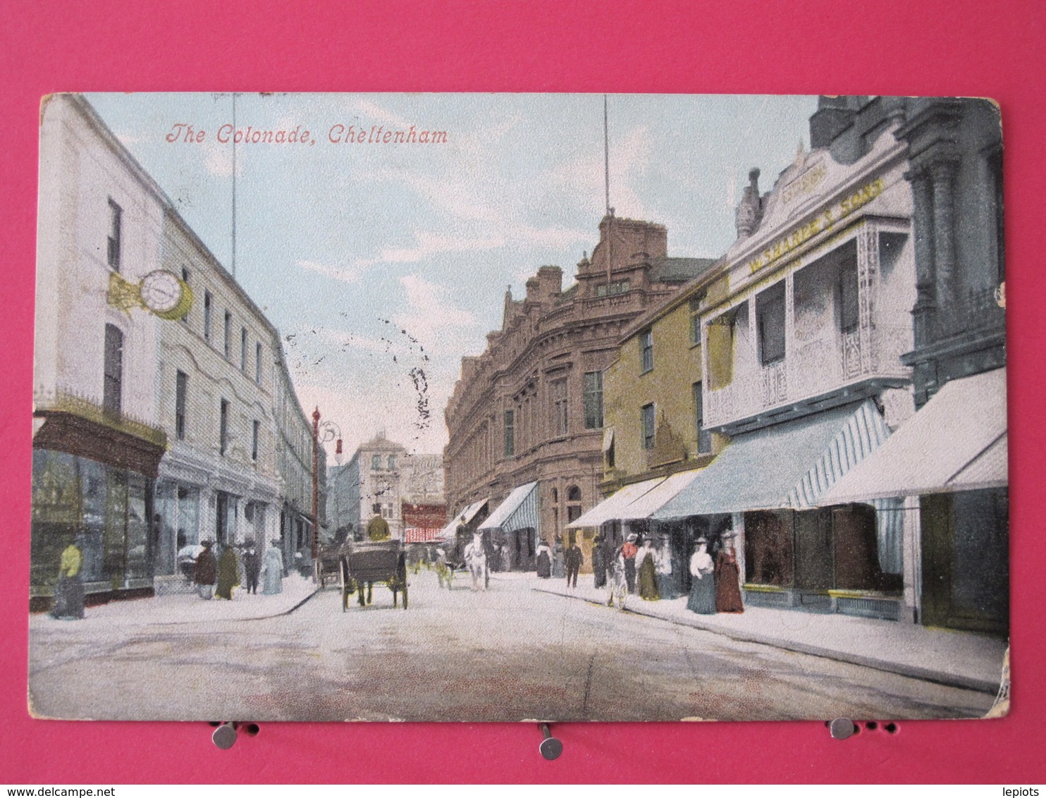 Visuel Pas Très Courant - Gloucestershire - Cheltenham - The Colonade - 1908 - Scans Recto-verso - Cheltenham