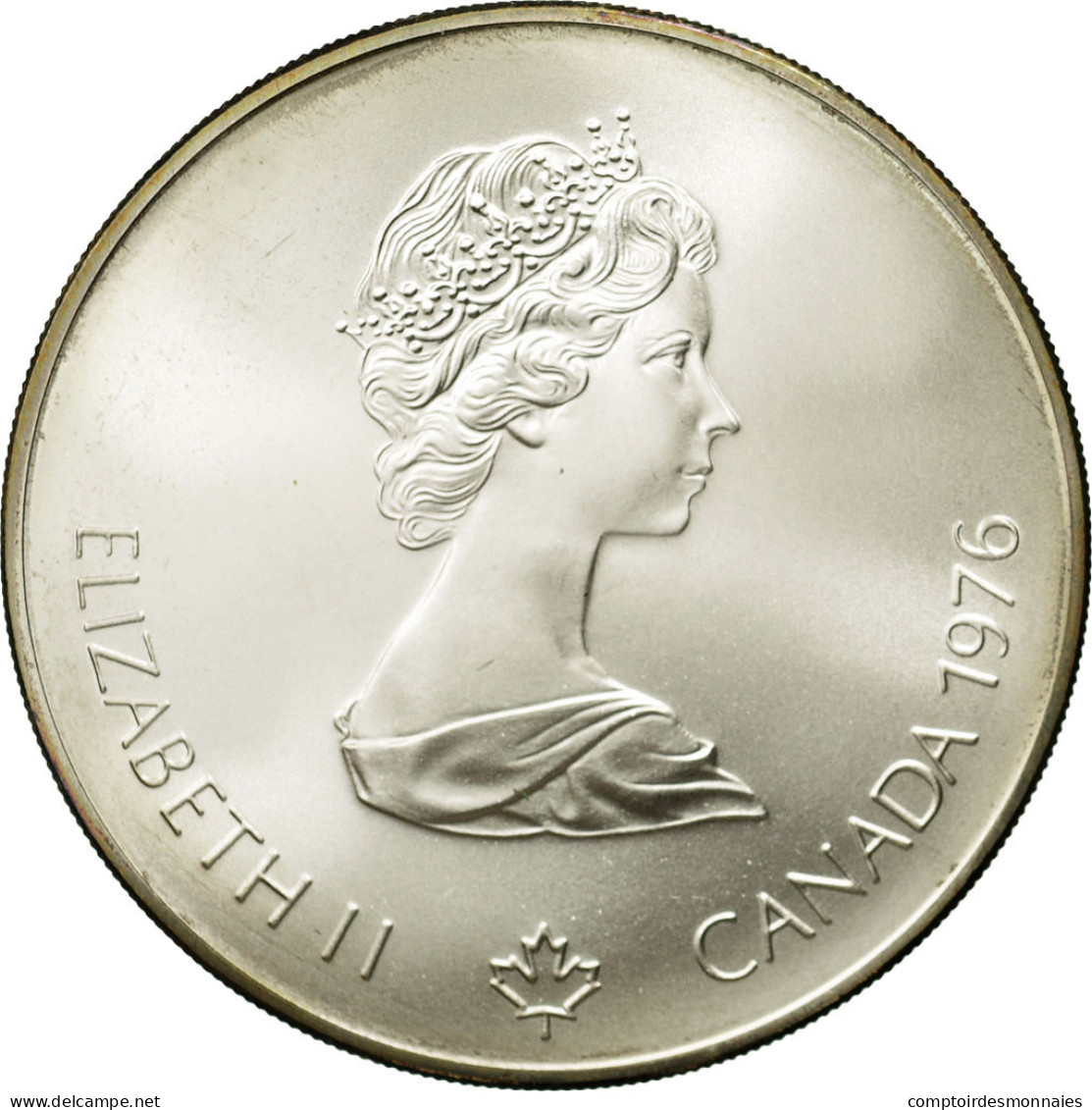 Monnaie, Canada, Elizabeth II, 5 Dollars, 1976, Royal Canadian Mint, Ottawa - Canada