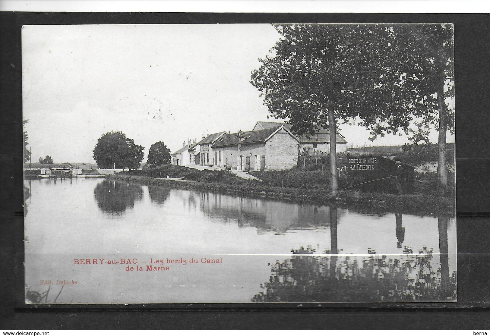 02 BERRY AU BAC BORD CANAL DE LA MARNE - Autres & Non Classés