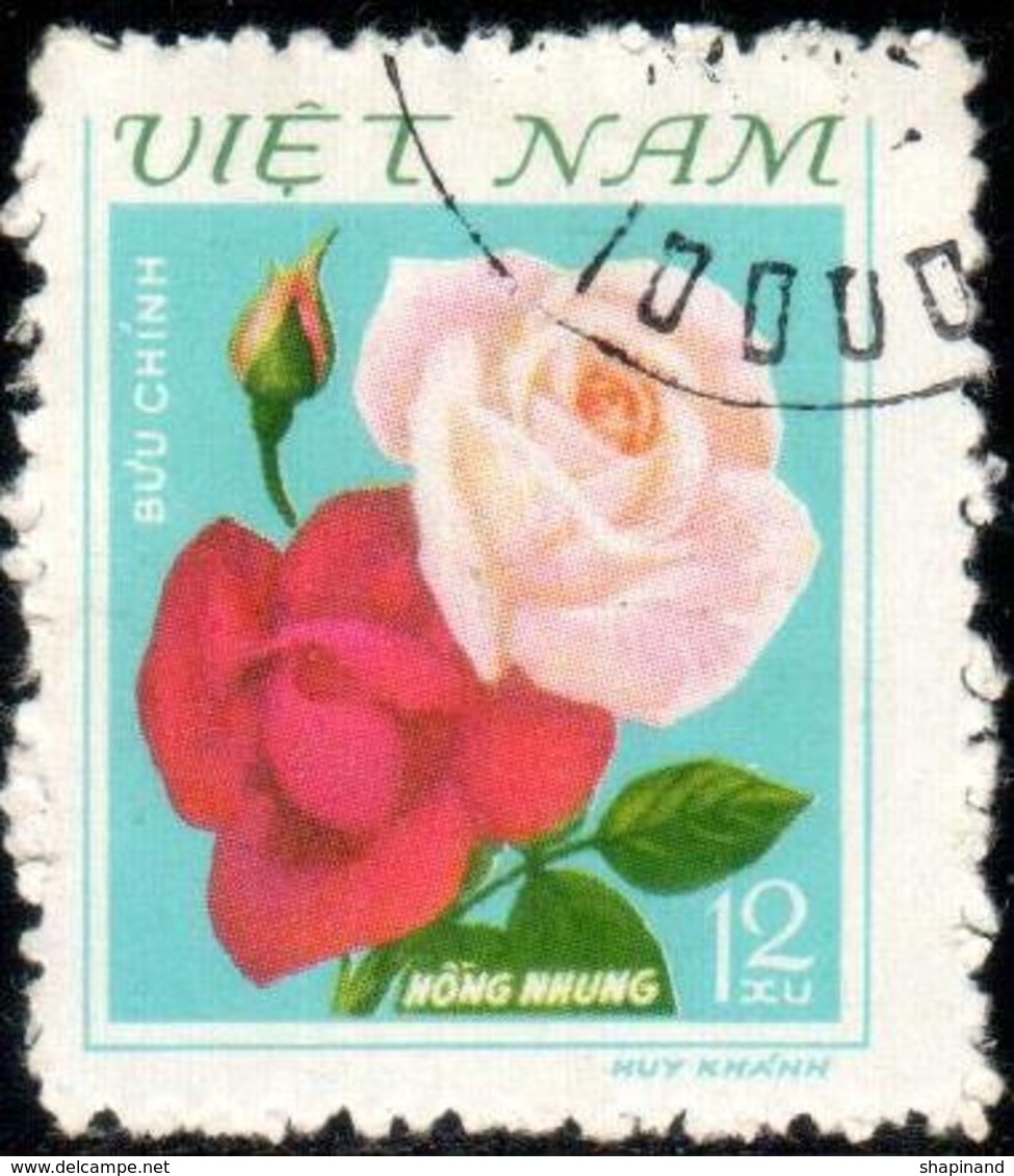 Socialist Republic Of Vietnam 1980 “Roses” 1v ( Incomplete )  Quality:100% - Vietnam