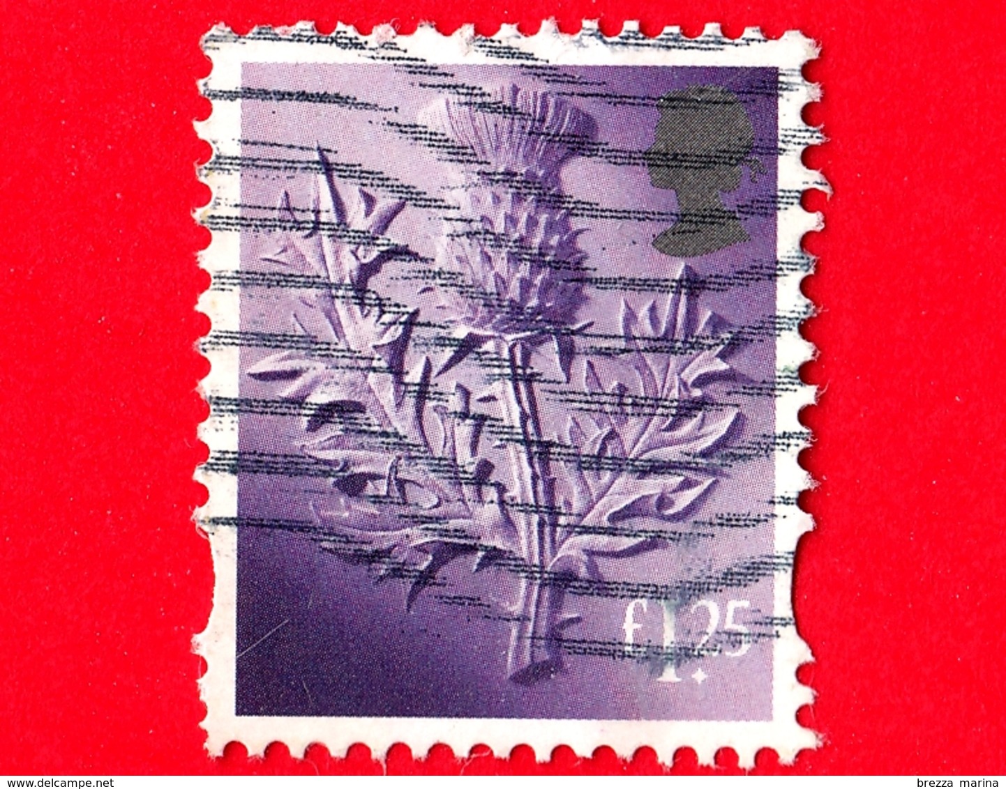 GB  - UK - GRAN BRETAGNA - Usato - 2018 - Regionale - Scozia - Scotland - Thistle - New Country - 1.25 - Scotland