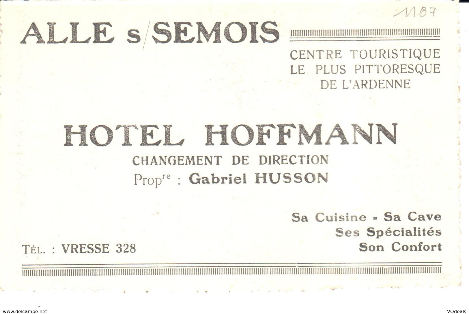 Vresse-sur-Semois - Hôtel Hoffman - Alle Sur Semois - Vresse-sur-Semois