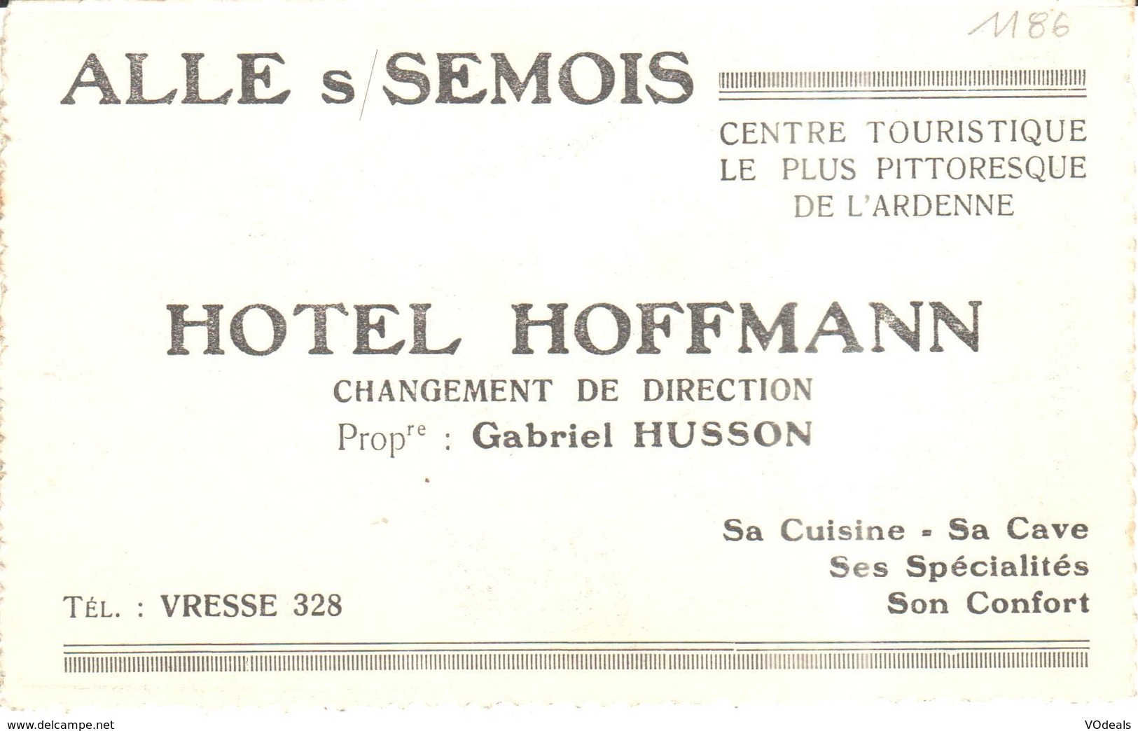 Vresse-sur-Semois - Hôtel Hoffman - Alle Sur Semois - Vresse-sur-Semois