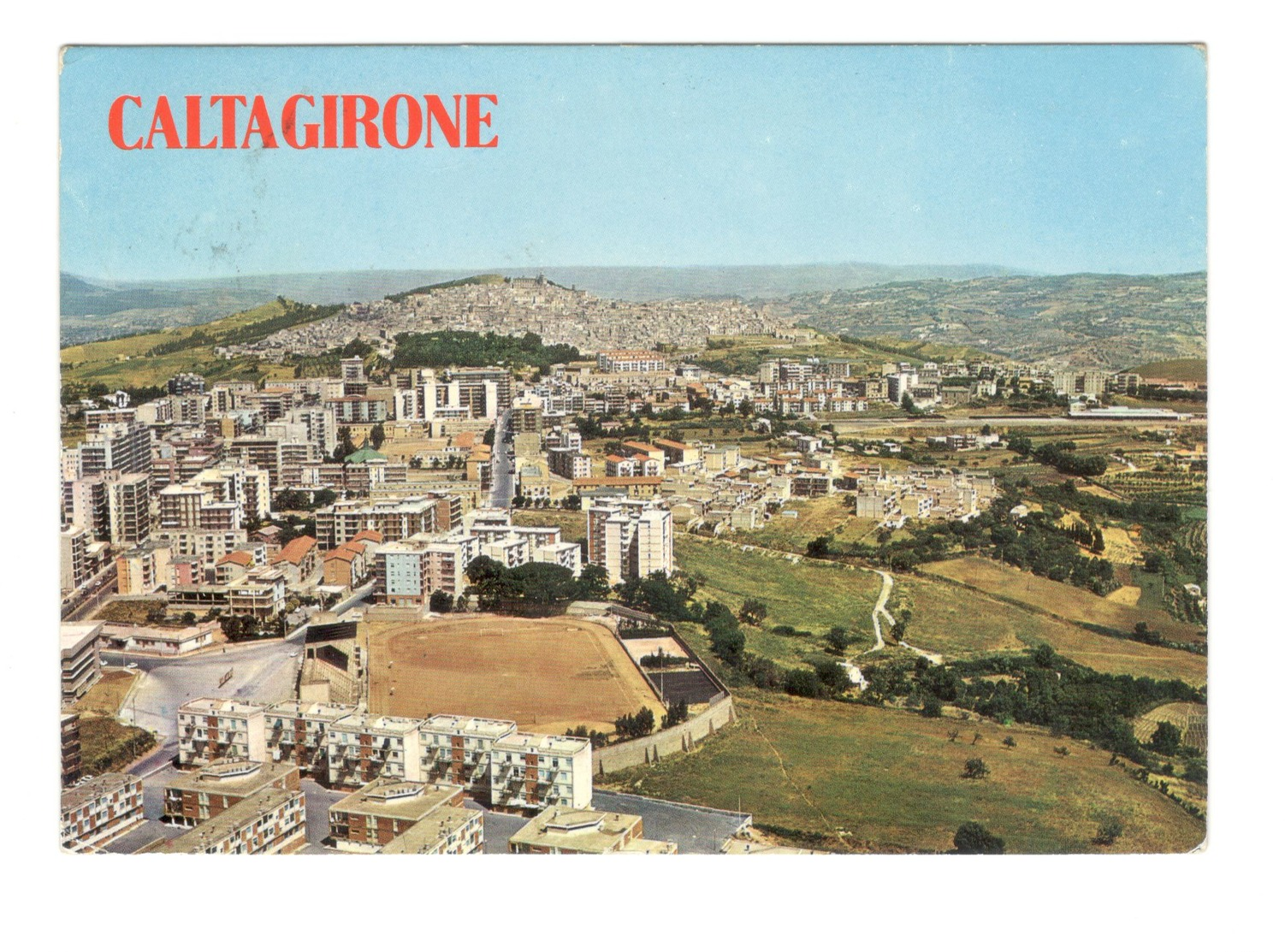 43 CALTAGIRONE - STADIO - ESTADIO - STADION - STADE - STADIUM - CAMPO SPORTIVO - CALCIO - SOCCER - FOOTBALL - Stades