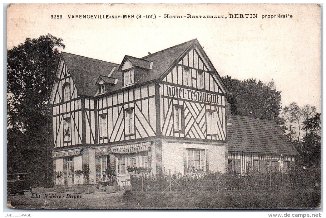 76 VARENGEVILLE SUR MER - Hôtel Bertin - Varengeville Sur Mer