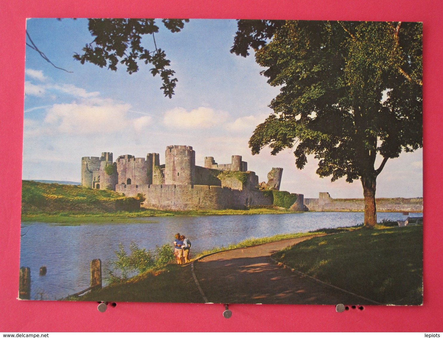 Visuel Très Peu Courant - Pays De Galles - Glamorgan - Caerphilly Castle - Scans Recto-verso - Glamorgan