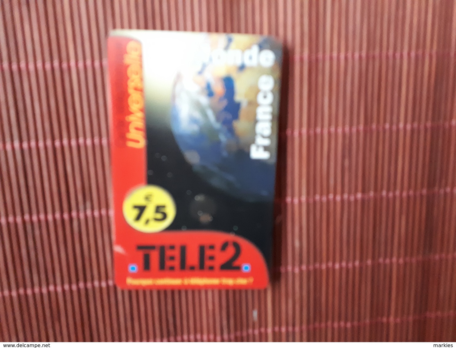 Prepaidcard Tele 2 Used - Mobicartes (GSM/SIM)