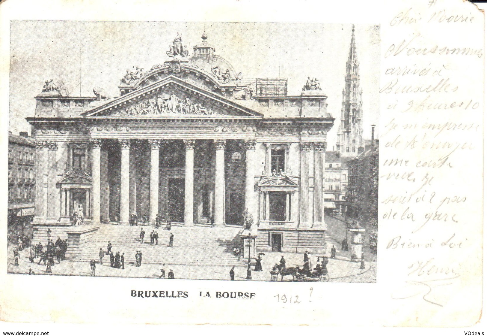 Bruxelles - Brussel - La Bourse - Monumenten, Gebouwen