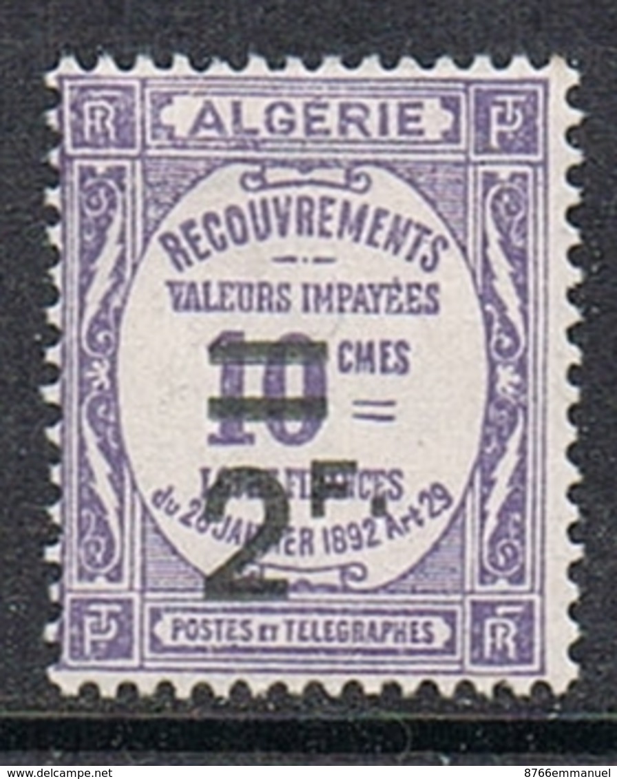 ALGERIE TAXE N°24 N* - Postage Due