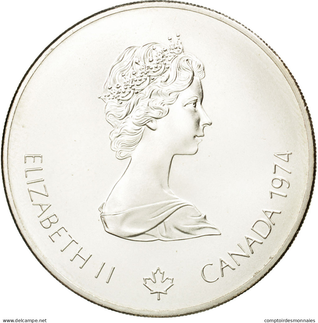 Monnaie, Canada, Elizabeth II, 5 Dollars, 1974, Royal Canadian Mint, Ottawa - Canada