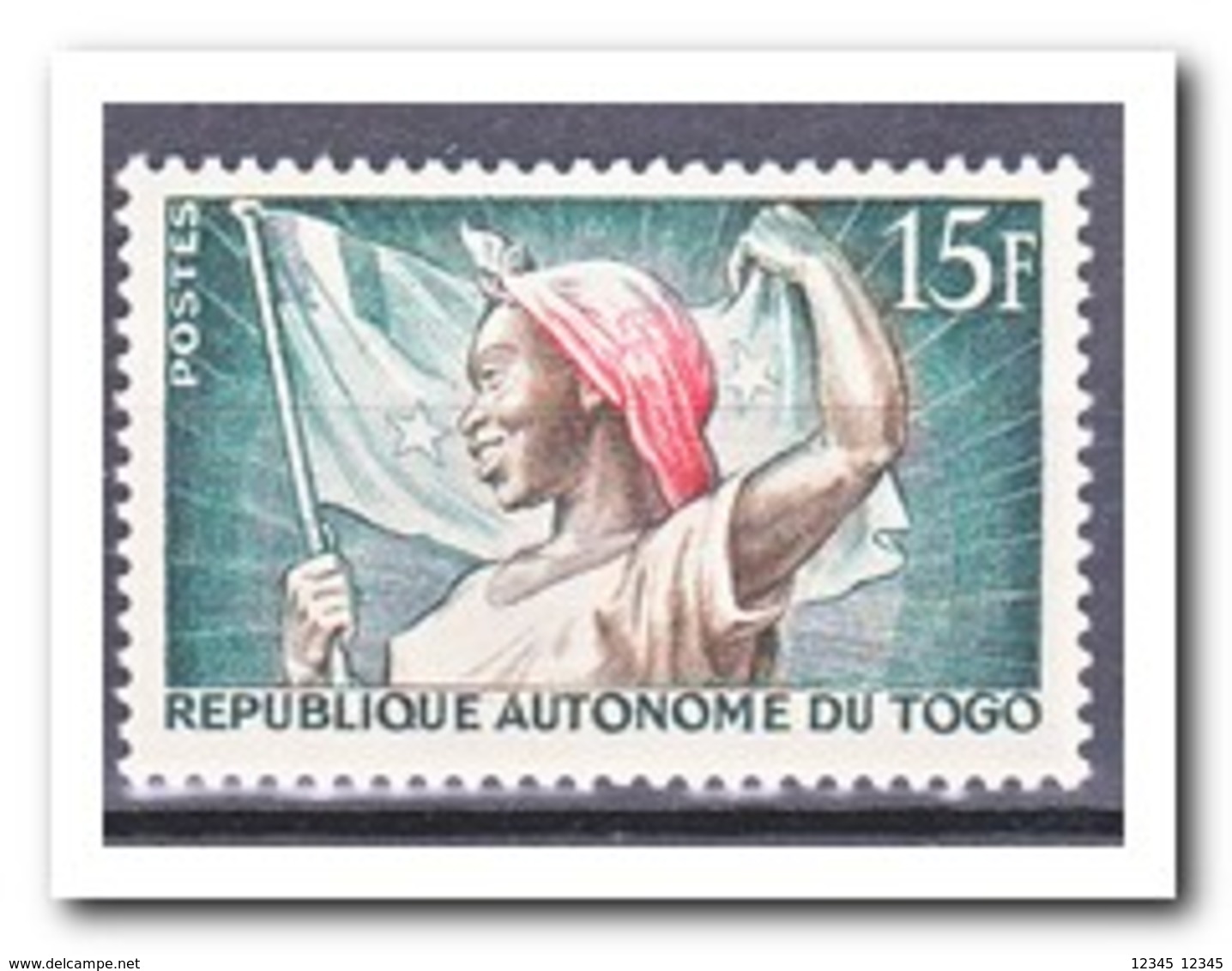 Togo 1957, Postfris MNH, New National Flag - Togo (1960-...)