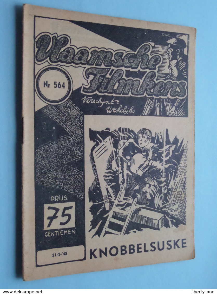 VLAAMSCHE FILMKENS ( Nr. 564 ) 11-1-'42 : KNOBBELSUSKE ! - Juniors