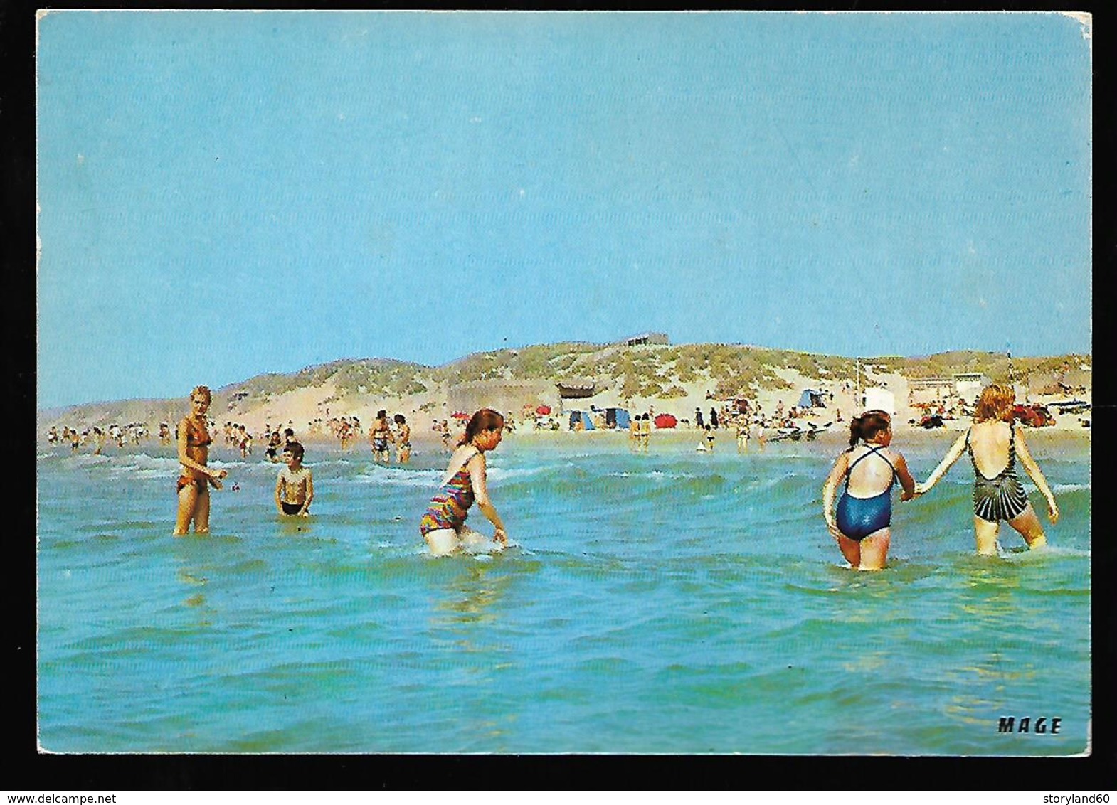 Cpm 6215962 Sainte Cécile La Plage Bain De Mer , Bunker , Blockhaus - Autres & Non Classés