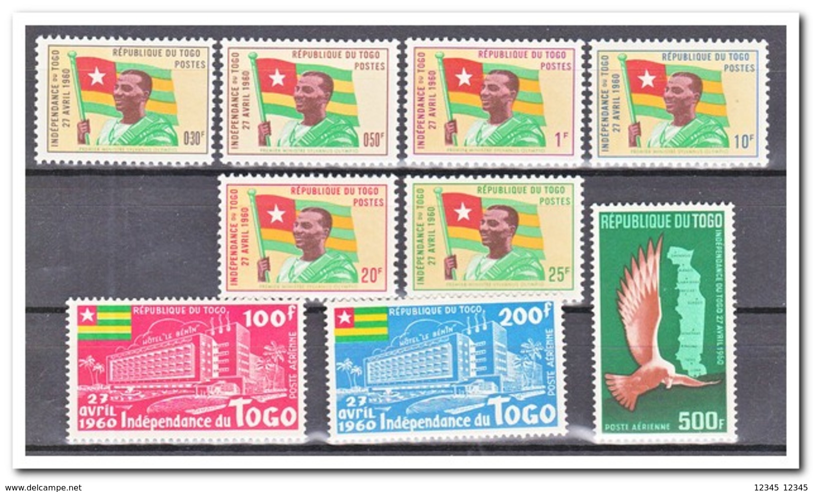 Togo 1960, Postfris MNH, Declaration Of Independence - Togo (1960-...)