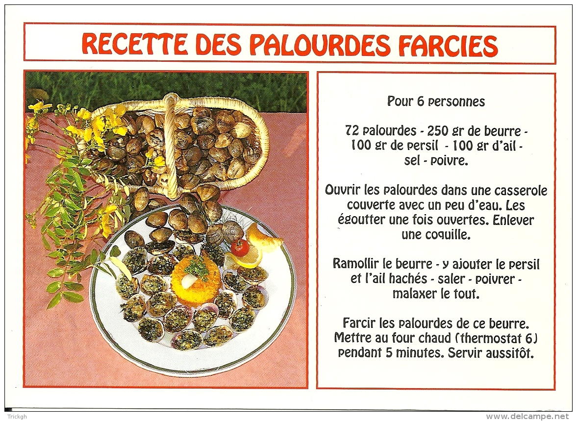 Palourdes Farcies - Recettes (cuisine)
