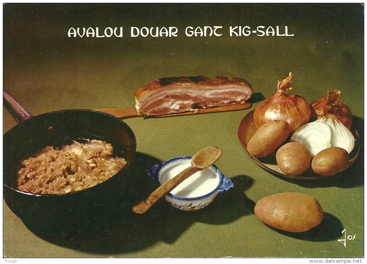 Avalou Douar Gand Kig-sall / Pommes De Terre Au Lard - Recipes (cooking)