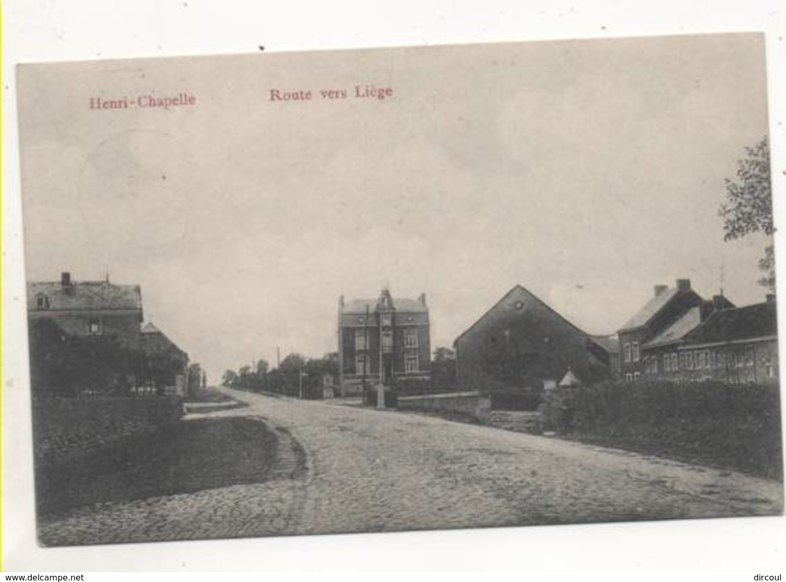 38838  -    Henri-Chapelle  Route Vers  Liege - Welkenraedt