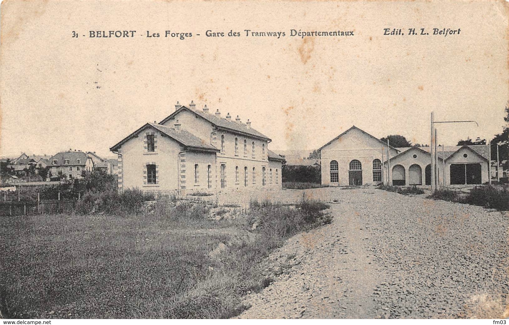 Belfort Gare Tramways Tramway Forges - Belfort - Ville