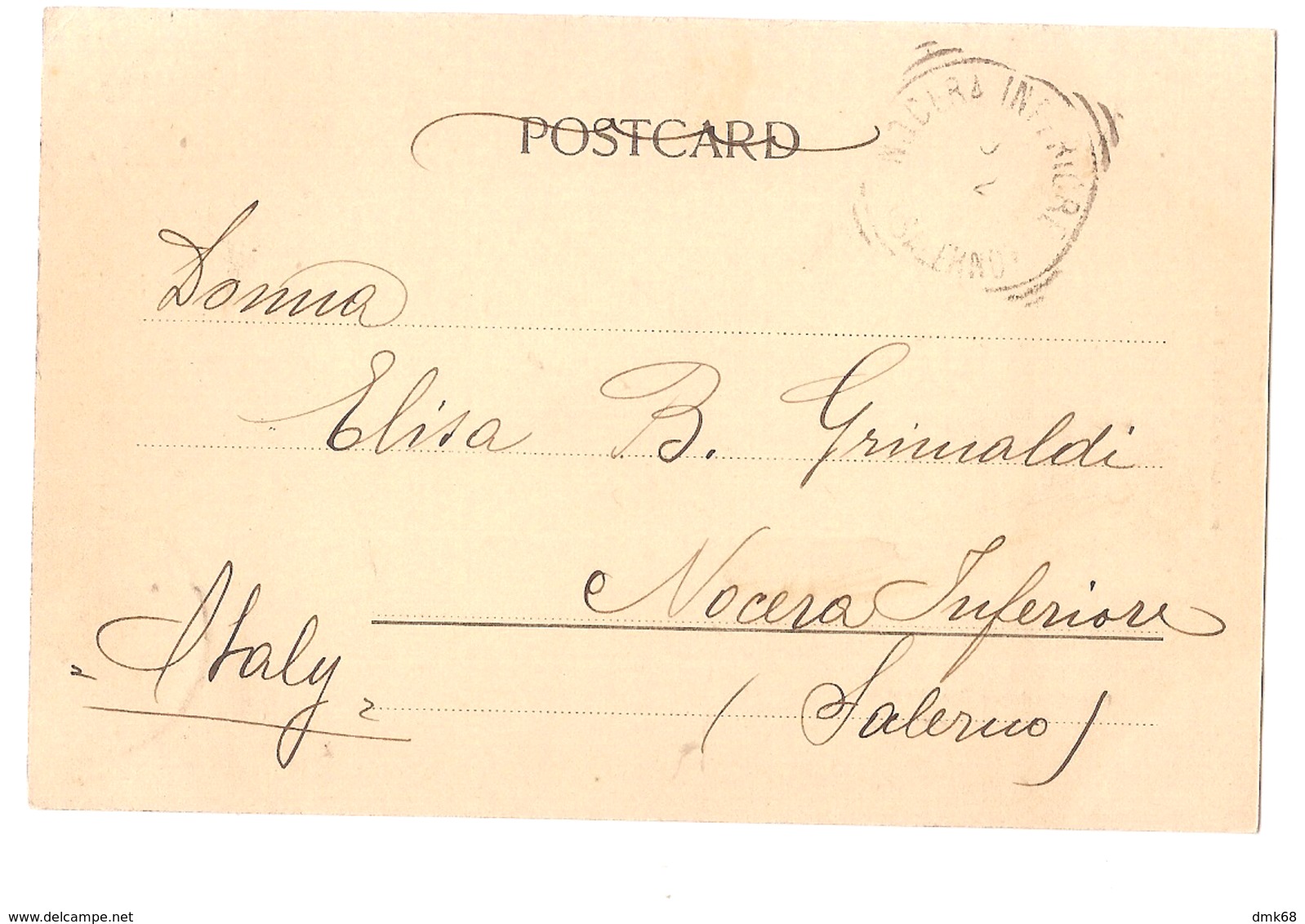 SOUTH AFRICA - JOHANNESBURG - COMMISSIONER STR. EAST - STAMP - MAILED TO NOCERA INFERIORE - EDIT BARNETT 1902 (2792) - South Africa