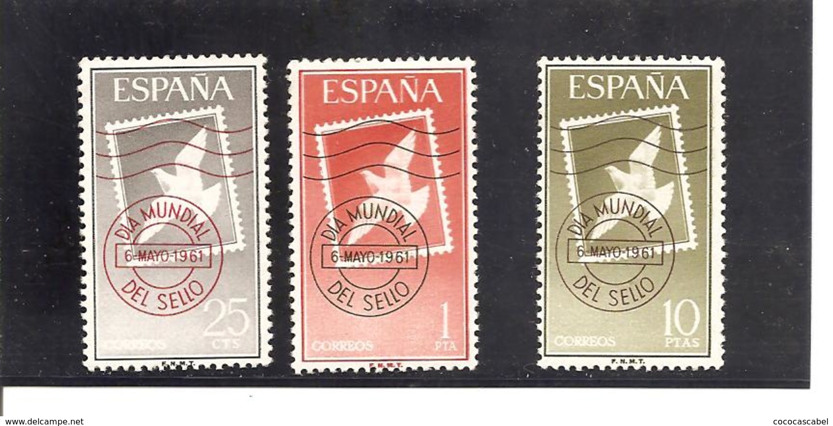 España/Spain-(MNH/**) - Edifil  1348-50 - Yvert  1021-23 - Unused Stamps