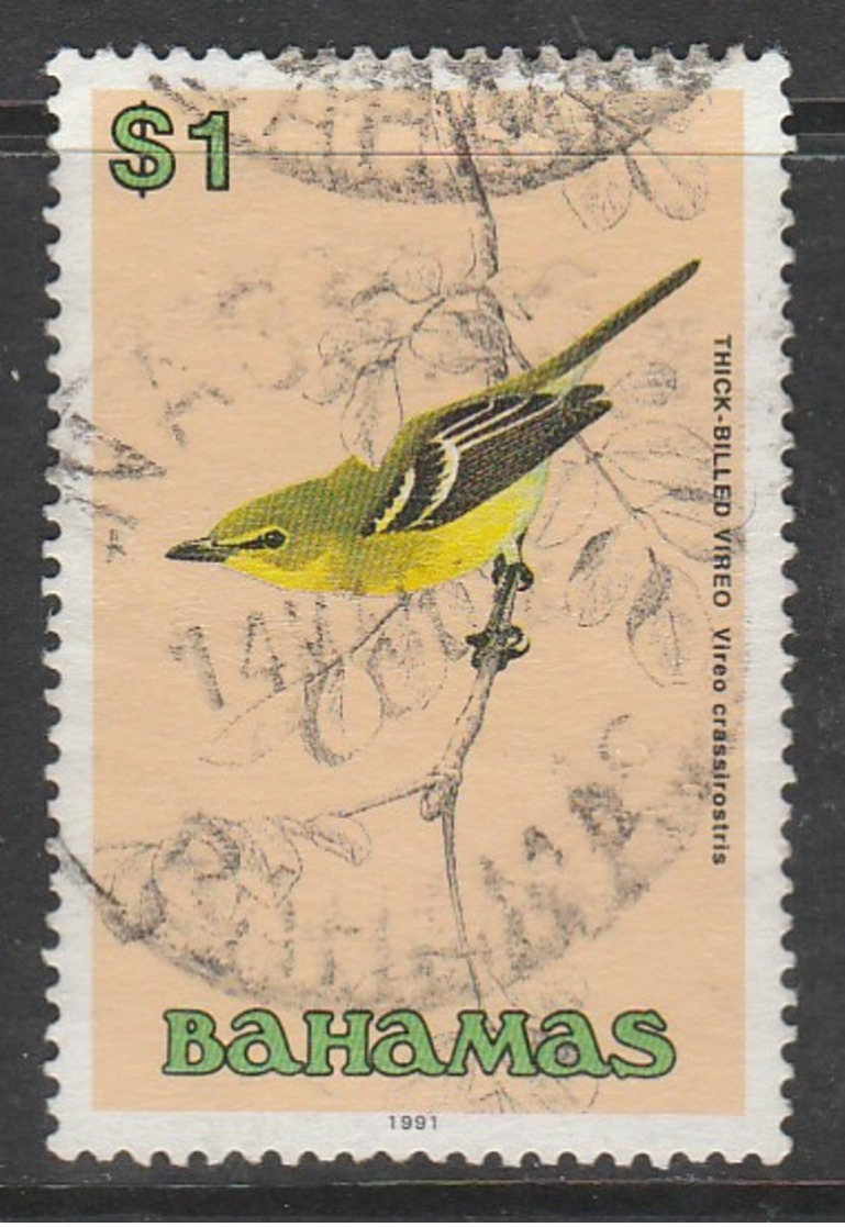 Bahamas 1991 Birds $1 Multicoloured SW 750 O Used - Bahamas (1973-...)